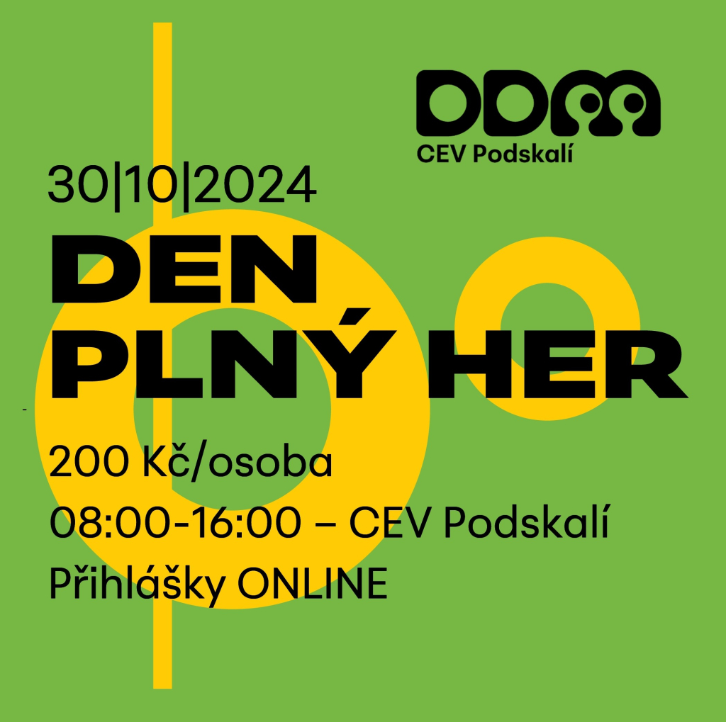 Den plný her / CEV Podskalí