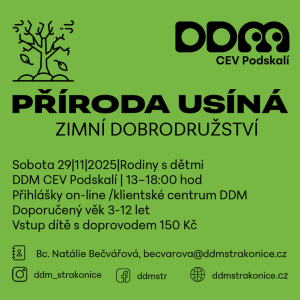 Příroda usíná - zimní dobrodružství
