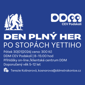 Den plný her - Po stopách Yettiho